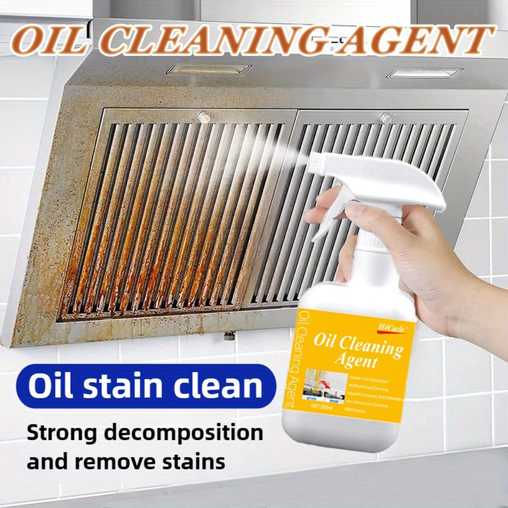Commercial Kitchen Hood - Heavy-Duty Kitchen Grease Oil Remover Spray