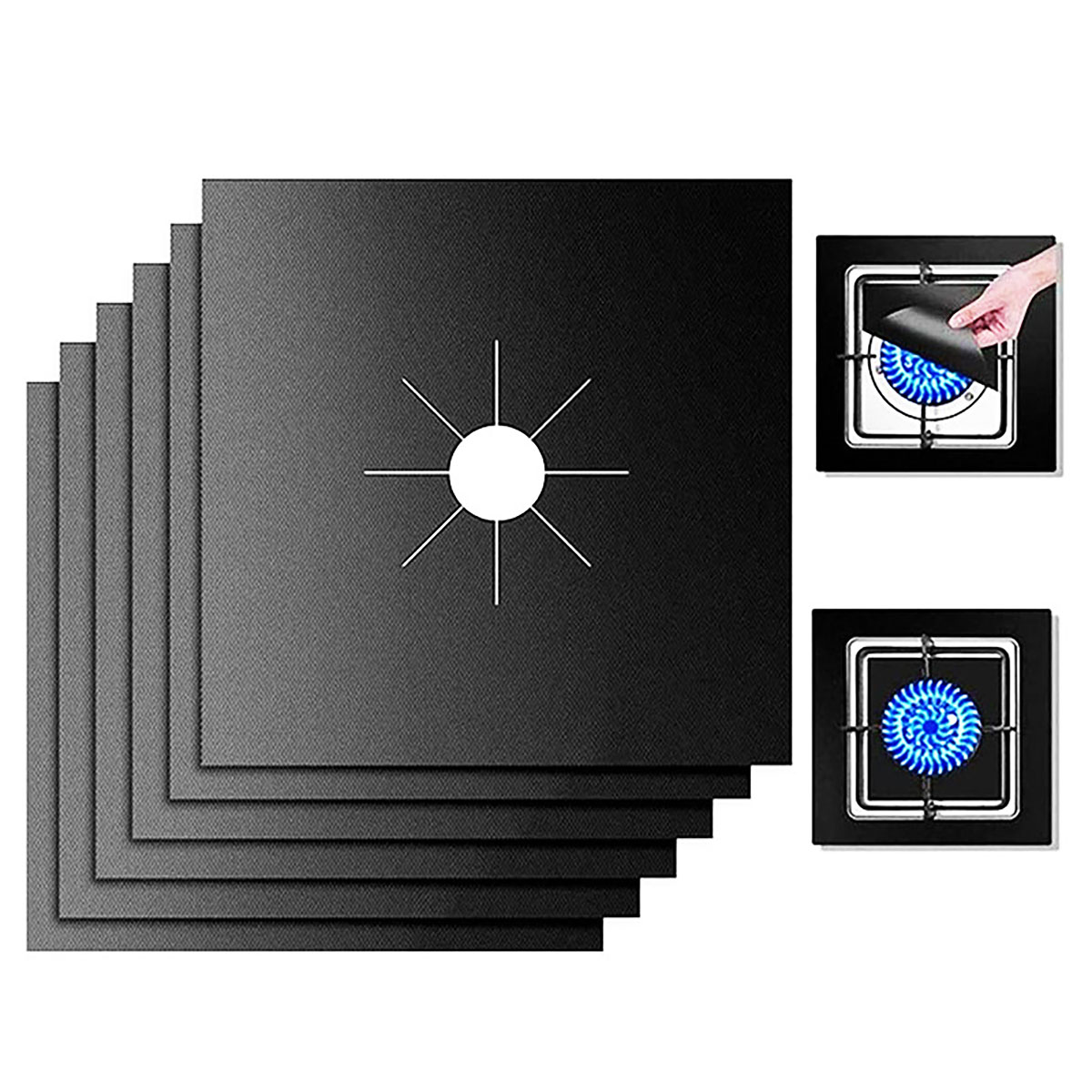 4 Piece Gas Stove Protector Co - Commercial Kitchen Hood ulasan dan harga