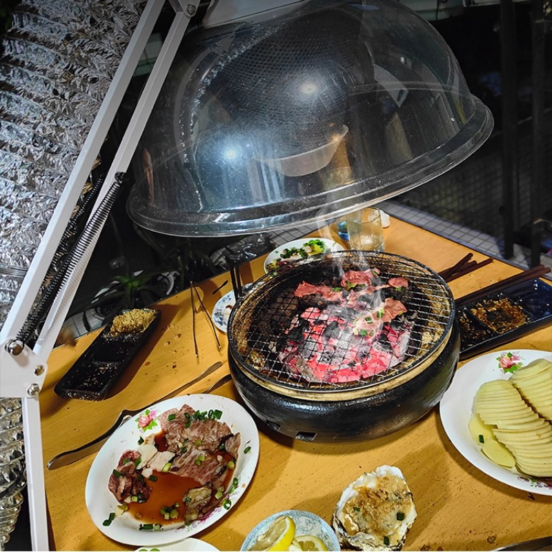 Portable Adjustable BBQ Smoke  - Commercial Kitchen Ventilation ulasan dan harga