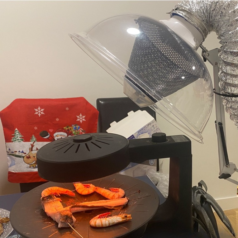 Portable Adjustable BBQ Smoke  - Commercial Kitchen Ventilation ulasan dan harga