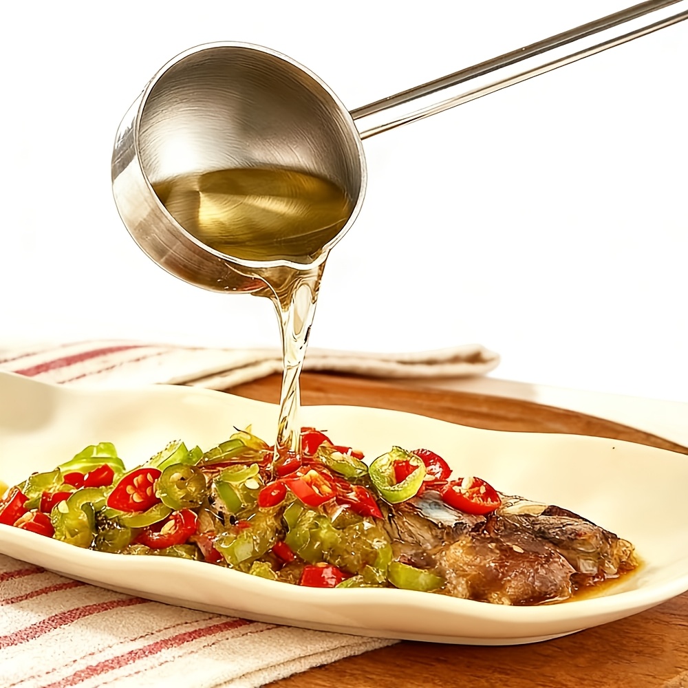 Long-Handled 304 Stainless Ste - Commercial Kitchen Utensils ulasan dan harga