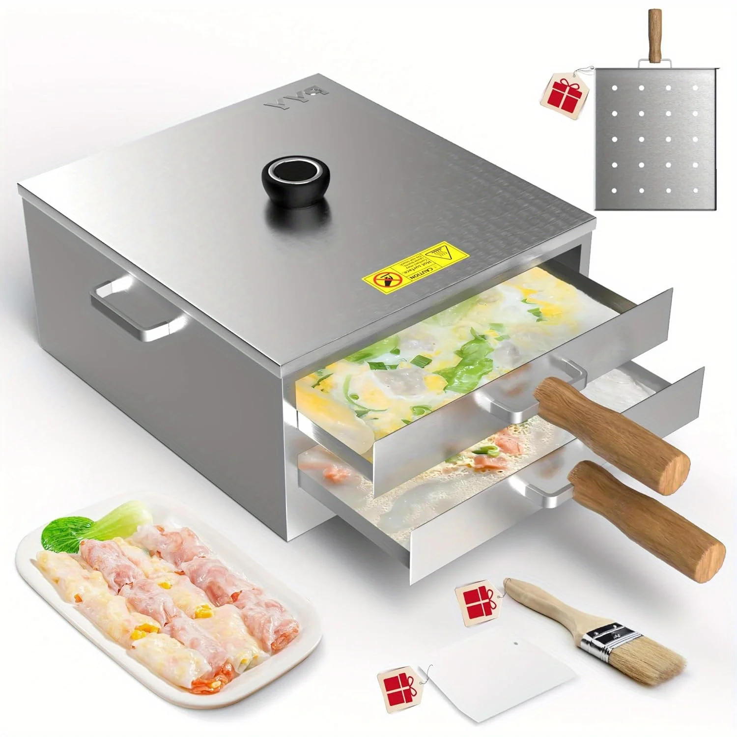 KEEHOME PYY Rice Noodle Roll S - Commercial Kitchen Boiler ulasan dan harga