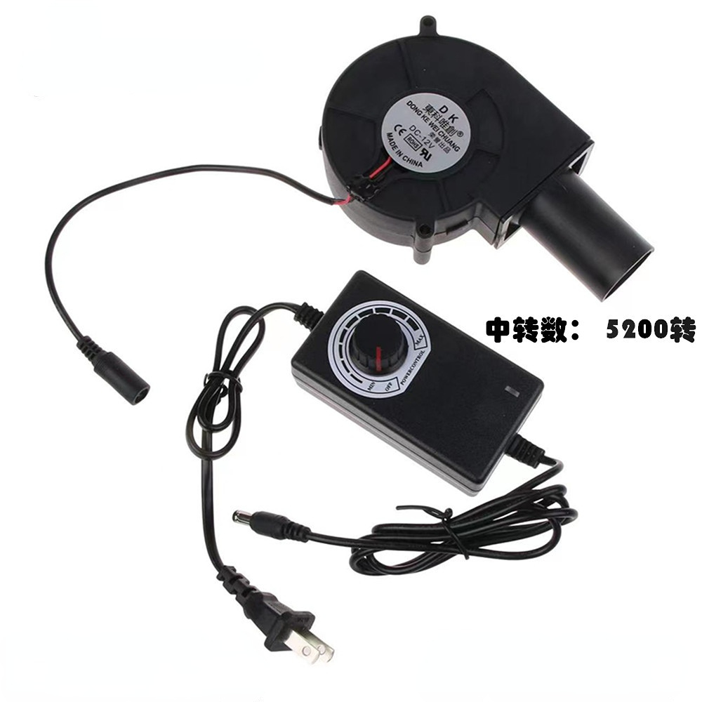 Barbecue fan blower 9733 12V t - Commercial Kitchen Exhaust ulasan dan harga