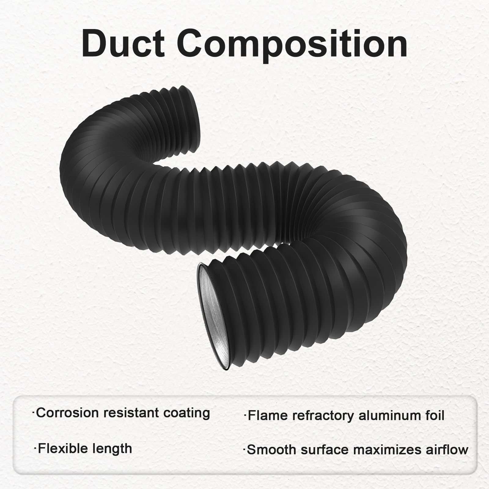 4 inch Dryer Vent Hose with 2  - Commercial Kitchen Exhaust ulasan dan harga