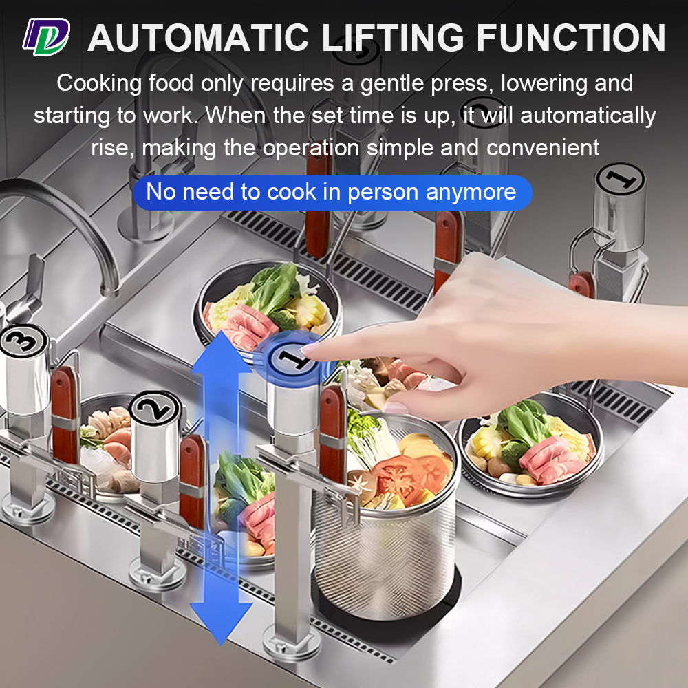 Auto Lift-up Electric Noodle M - Commercial Kitchen Boiler ulasan dan harga