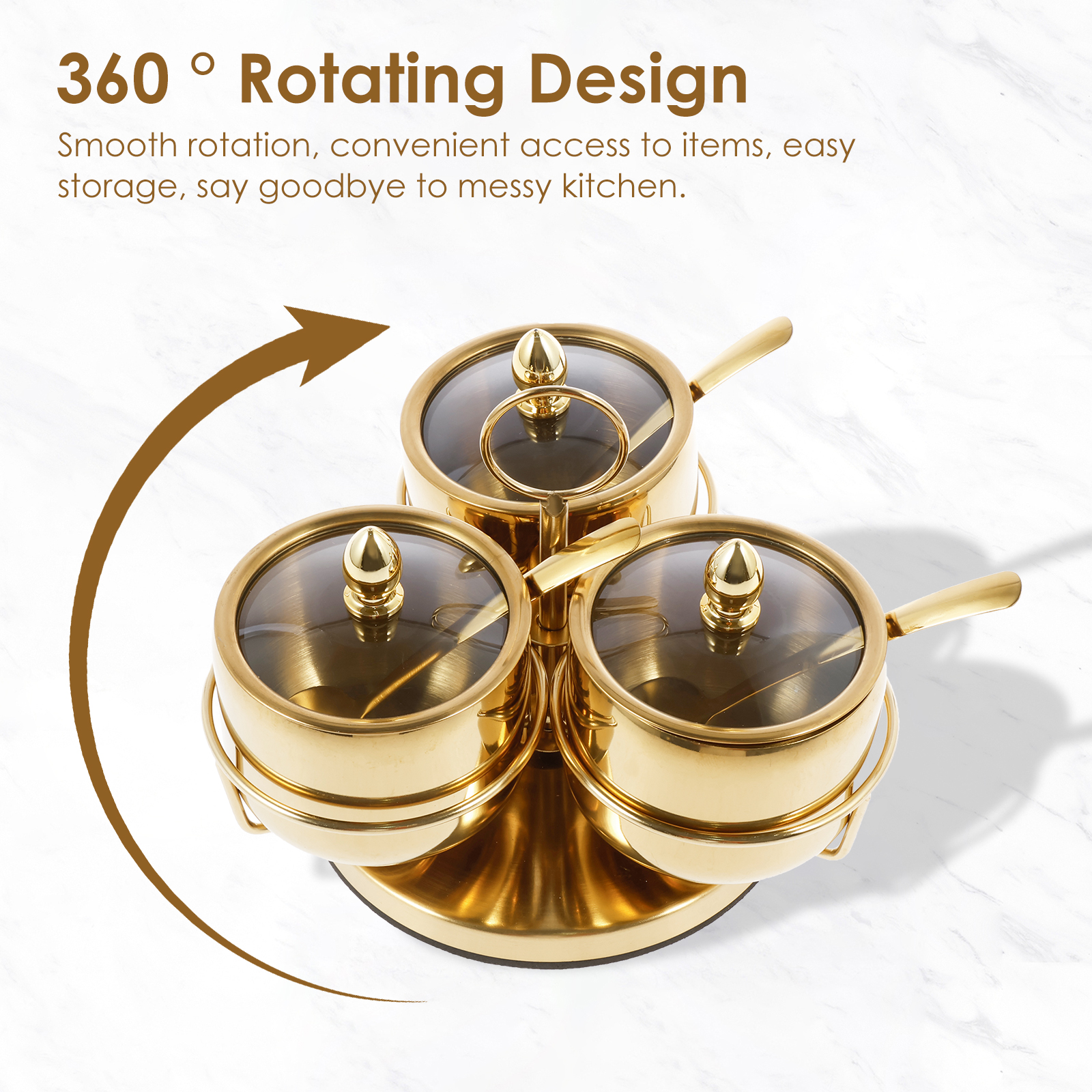 Stainless Steel Sugar Bowl Set - Commercial Kitchen Utensils ulasan dan harga