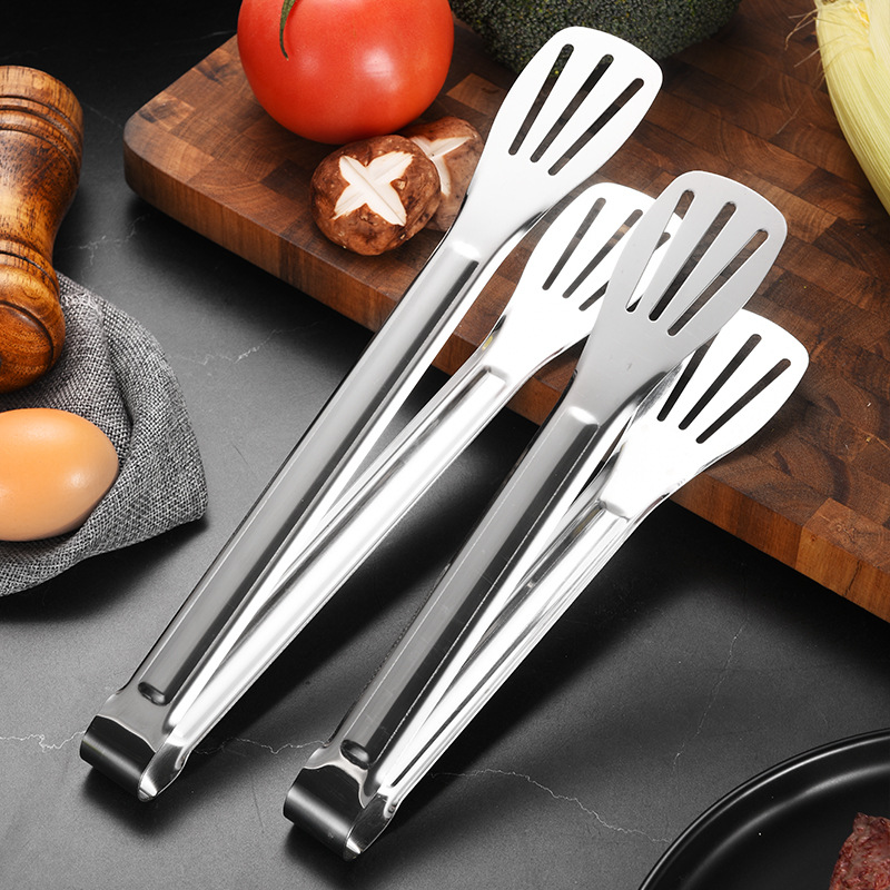 Stainless Steel Food Tongs Bar - Commercial Kitchen Utensils ulasan dan harga