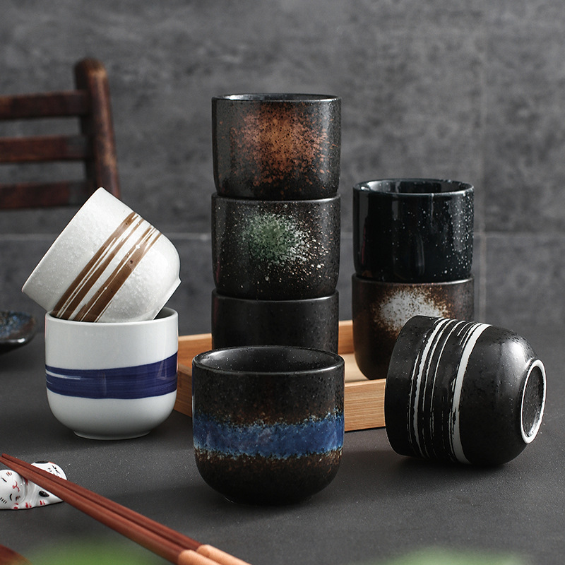 200ml Japanese Ceramic Mugs Re - Commercial Kitchen Utensils ulasan dan harga