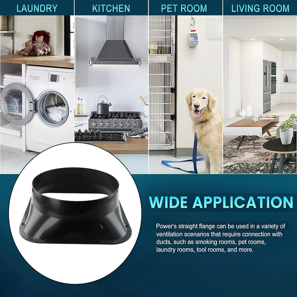 Fan Connection ABS Wall Flange - Commercial Kitchen Ventilation ulasan dan harga