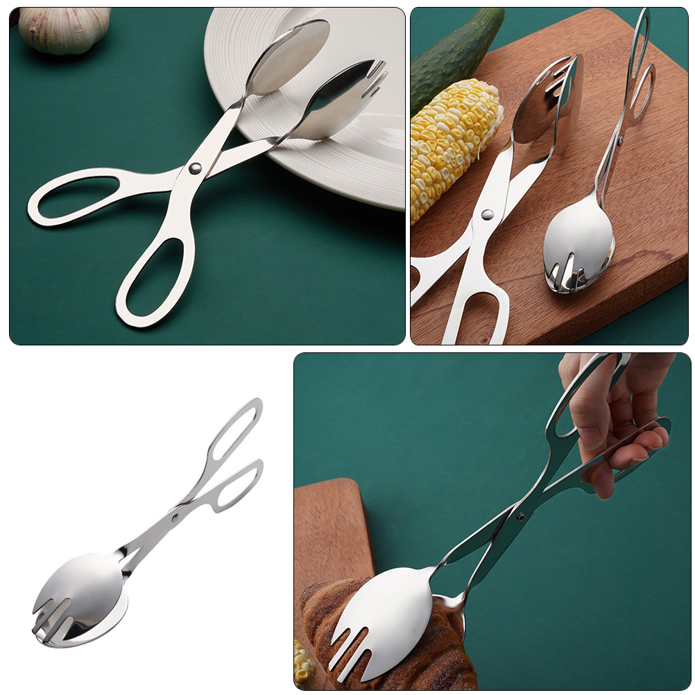 Stainless Steel Salad Tongs Br - Commercial Kitchen Utensils ulasan dan harga
