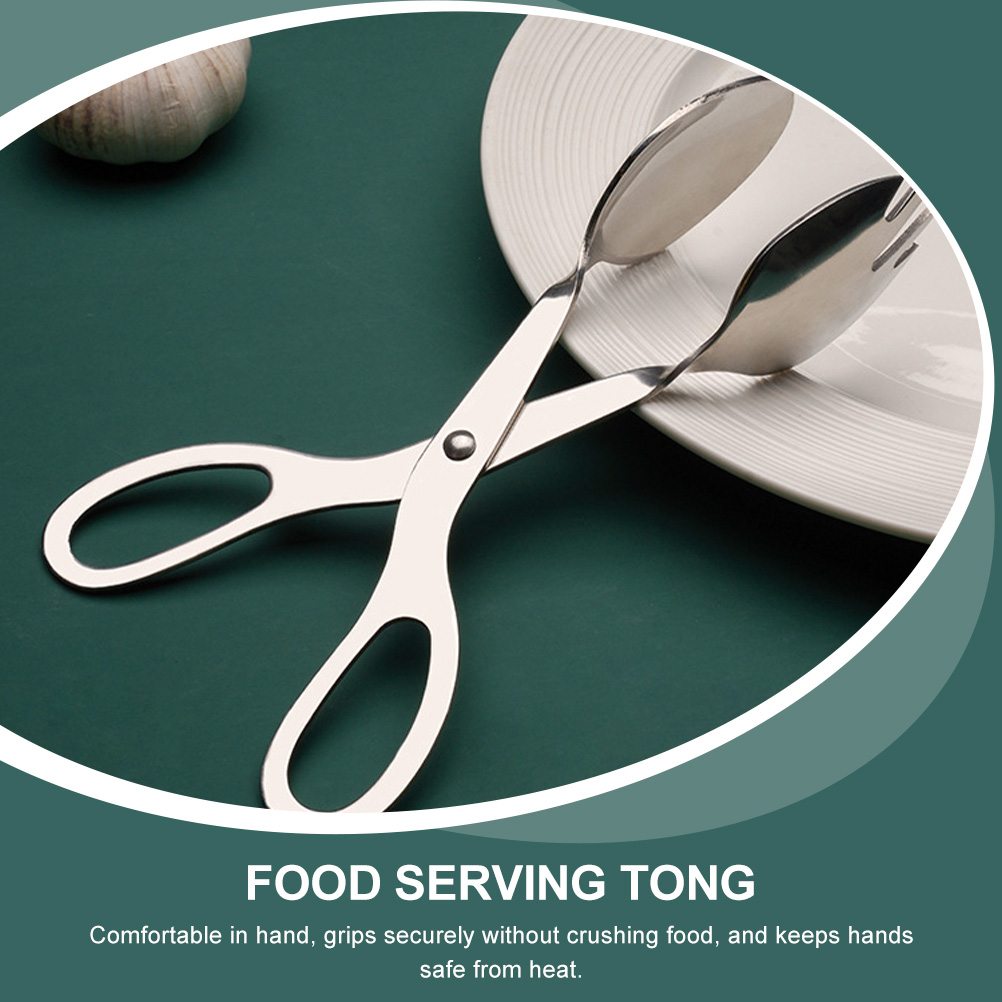 Stainless Steel Salad Tongs Br - Commercial Kitchen Utensils ulasan dan harga