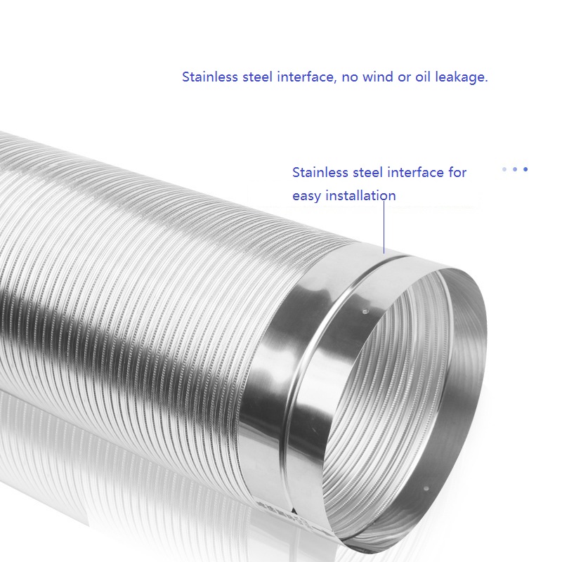 Φ90-180mm Pure Aluminum Smoke  - Commercial Kitchen Ventilation ulasan dan harga