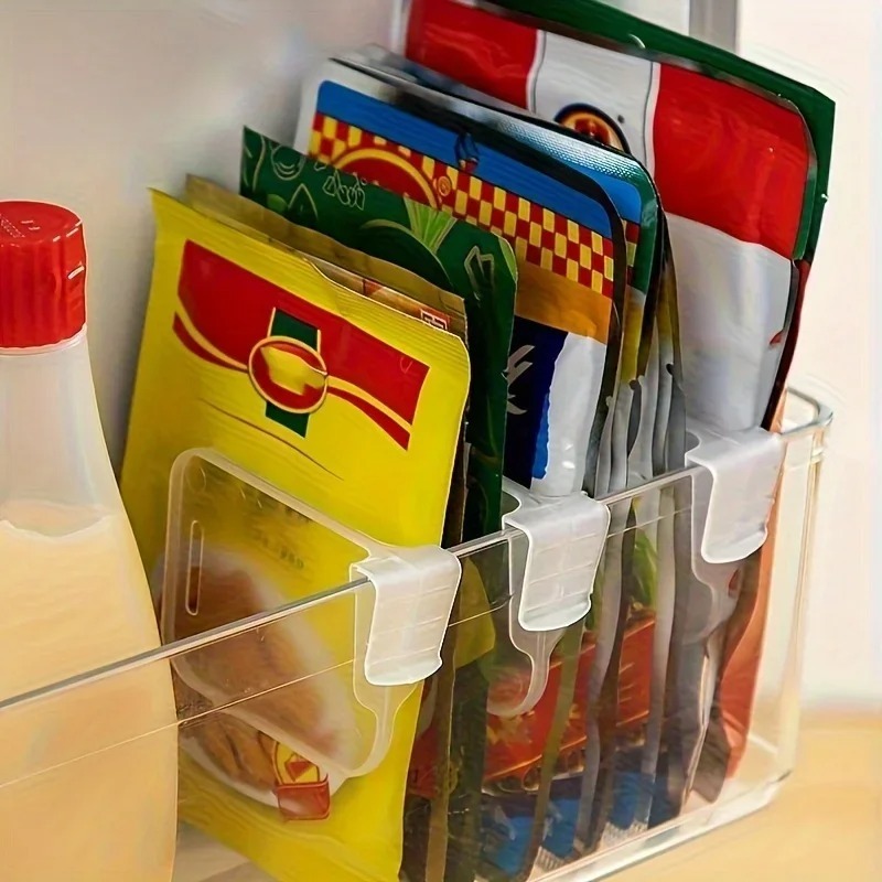5-20PCS Sturdy Clear Refrigera - Commercial Kitchen Organiser ulasan dan harga