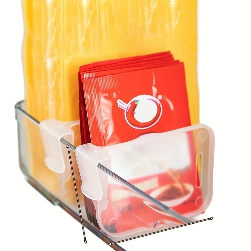 5-20PCS Sturdy Clear Refrigera - Commercial Kitchen Organiser ulasan dan harga