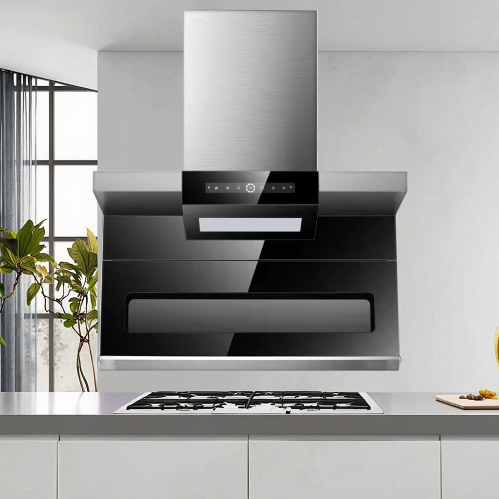 Modern Design Wall Mounted Ind - Commercial Kitchen Hood Design ulasan dan harga