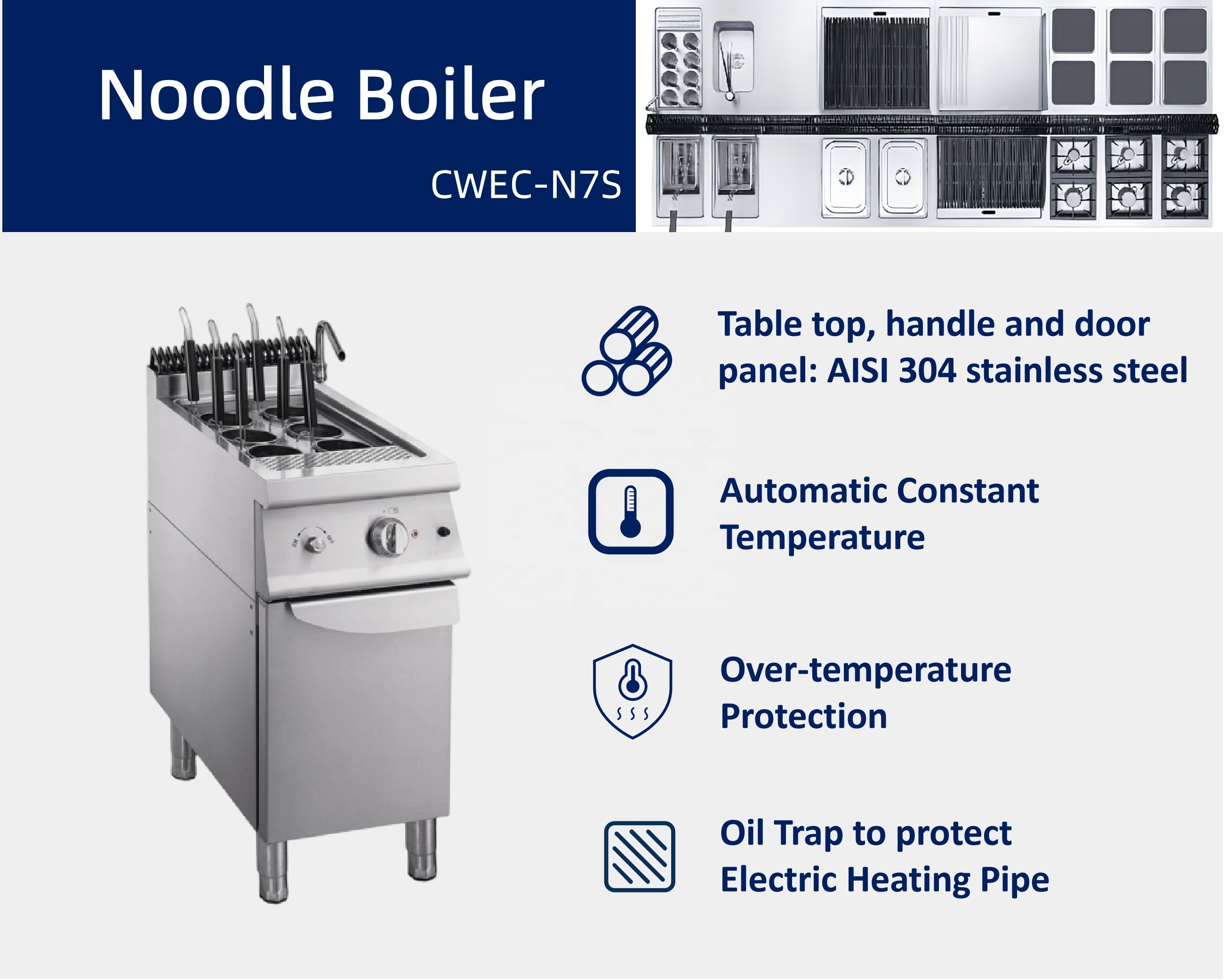 Freestanding Commercial 700 Se - Commercial Kitchen Boiler ulasan dan harga