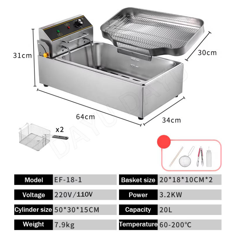 Fryer Commercial Electric Kitc - Commercial Kitchen Boiler ulasan dan harga