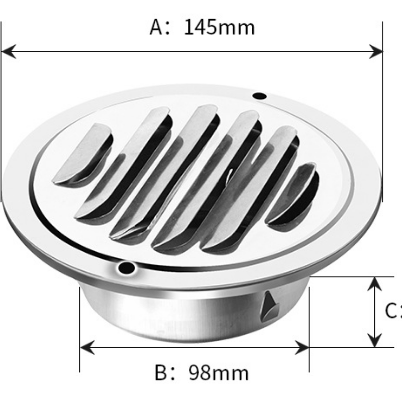 1PCS Stainless Steel Hood Flat - Commercial Kitchen Exhaust ulasan dan harga